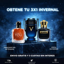 ¡3X1 INVERNAL! LLEVATE STRONGER WITH YOU+INVICTUS VICTORY ELIXIR+SCANDAL LE PARFUM+ MINI PERFUMERO DE REGALO
