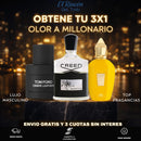 ¡3X1 OLOR A MILLONARIO! TOM FORD HOMBRE LEATHER + CREED AVENTUS+ ERBA GOLD!