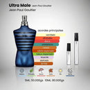 ¡3X1 LE MALE JPG! LLEVATE LE MALE ELIXIR+LE MALE LE PARFUM+ ULTRA MALE Y MINI PERFUMERO